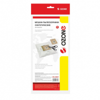 Универсальные мешки-пылесборники для пылесосов пылесоса, фланец 100х130, 2 шт, Ozone, XS-UN01NZ