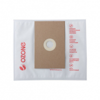 Универсальные мешки-пылесборники для пылесосов пылесоса, фланец 120х190, 2 шт, Ozone, XS-UN02NZ