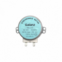 Моторчик (двигатель вращения) тарелки микроволновки LG, Samsung, Bosch, Daewoo, 3W, 30/36 об/мин, SM-16T,  Д030