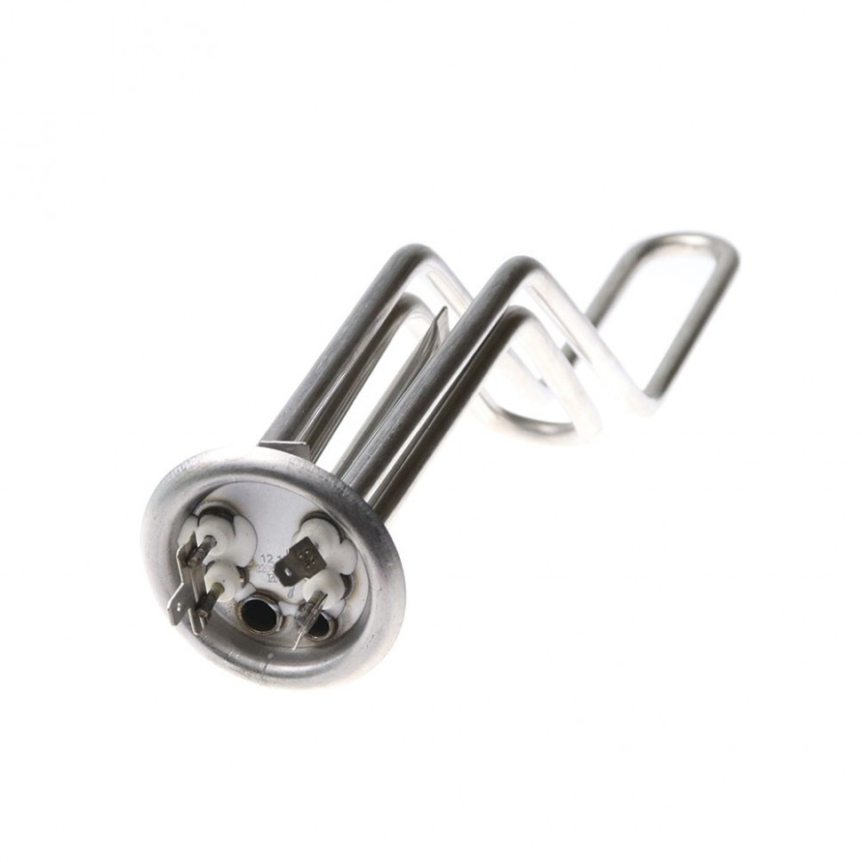 ТЭН 2кВт (2000Вт) RF для горизонтального водонагревателя Thermex RZL, ID, IF, IR, RZB, Garanterm GTR, Electrolux EWH, под анод М4, нерж, 20043