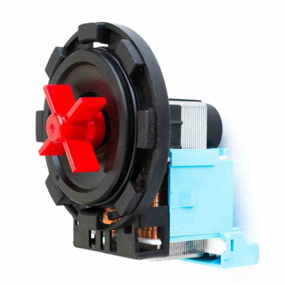 Сливной насос (помпа) 30W Plase клеммы сзади раздельно, на 8 защелках, 220V (...