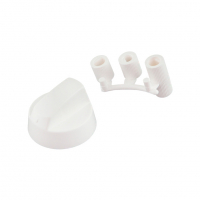 Набор 5 шт Ручка переключения плиты универсальная белая, KMW1002