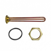 Комплект ТЭН 1,5 кВт (1500 Вт) RDT, резьбовой 42 мм для Ariston, De Luxe, Real, Thermex + прокладка + контргайка, 20291K Комплект ТЭН 1,5 кВт (1500 Вт) RDT, резьбовой 42 мм для Ariston, De Luxe, Real, Thermex + прокладка + контргайка, 20291K