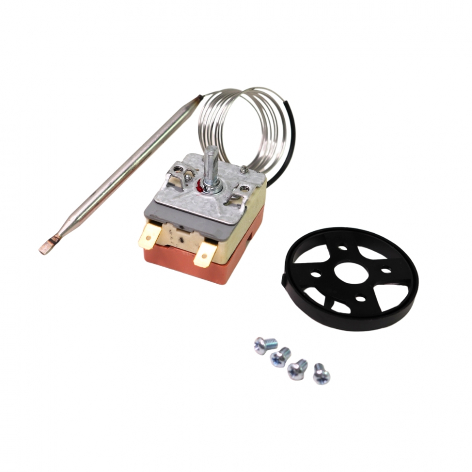 Капиллярный термостат с ручкой 30-90°C, для Ariston, Electrolux, 100342