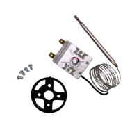 Капиллярный термостат с ручкой 30-90°C, для Ariston, Electrolux, 100342