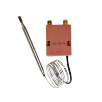 Капиллярный термостат с ручкой 30-90°C, для Ariston, Electrolux, 100342