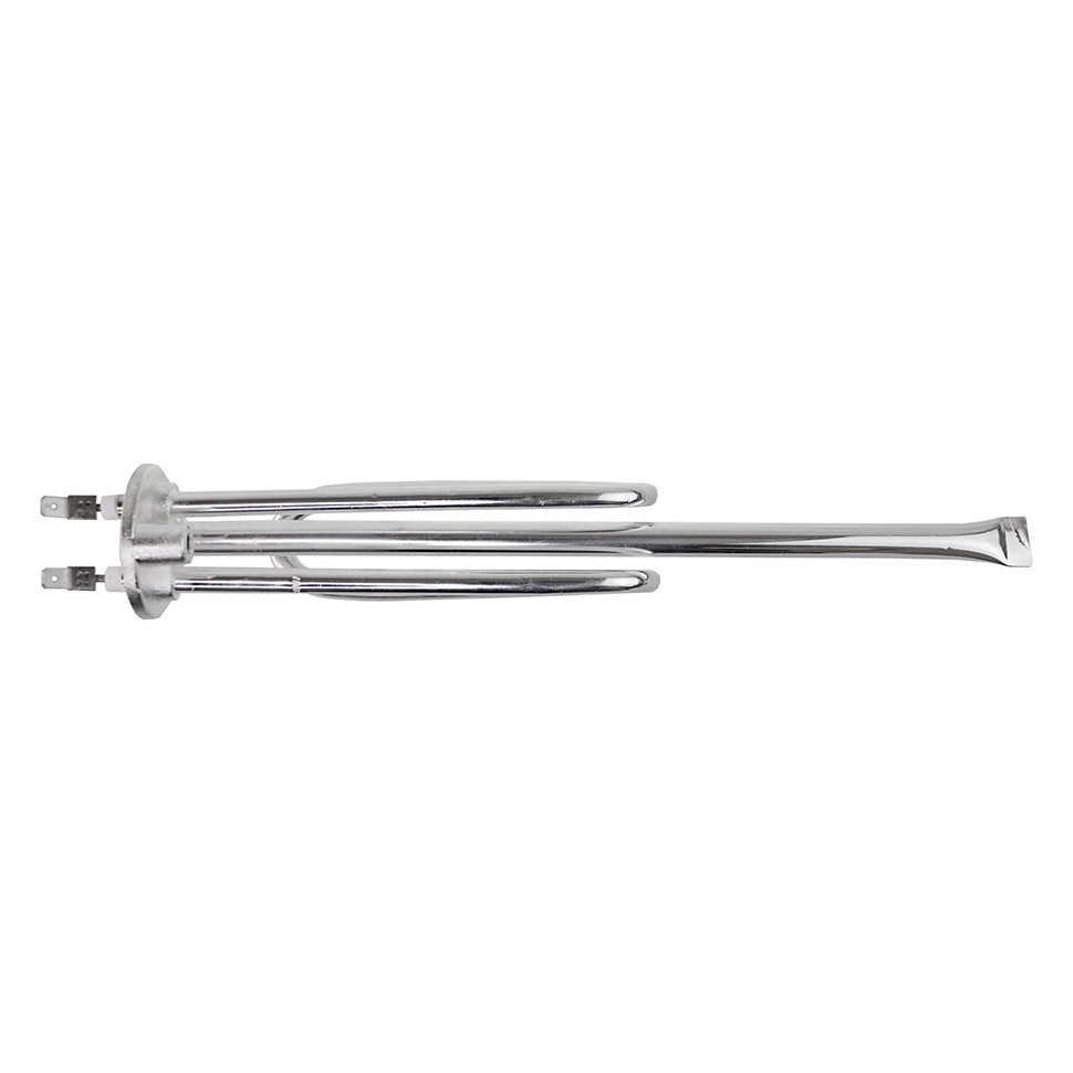 ТЭН 1,5кВт (1500Вт) RCF для водонагревателя Ariston, Thermex ERS/ESS , под анод М6, Silver, трубка под термостат D10мм, 20460S