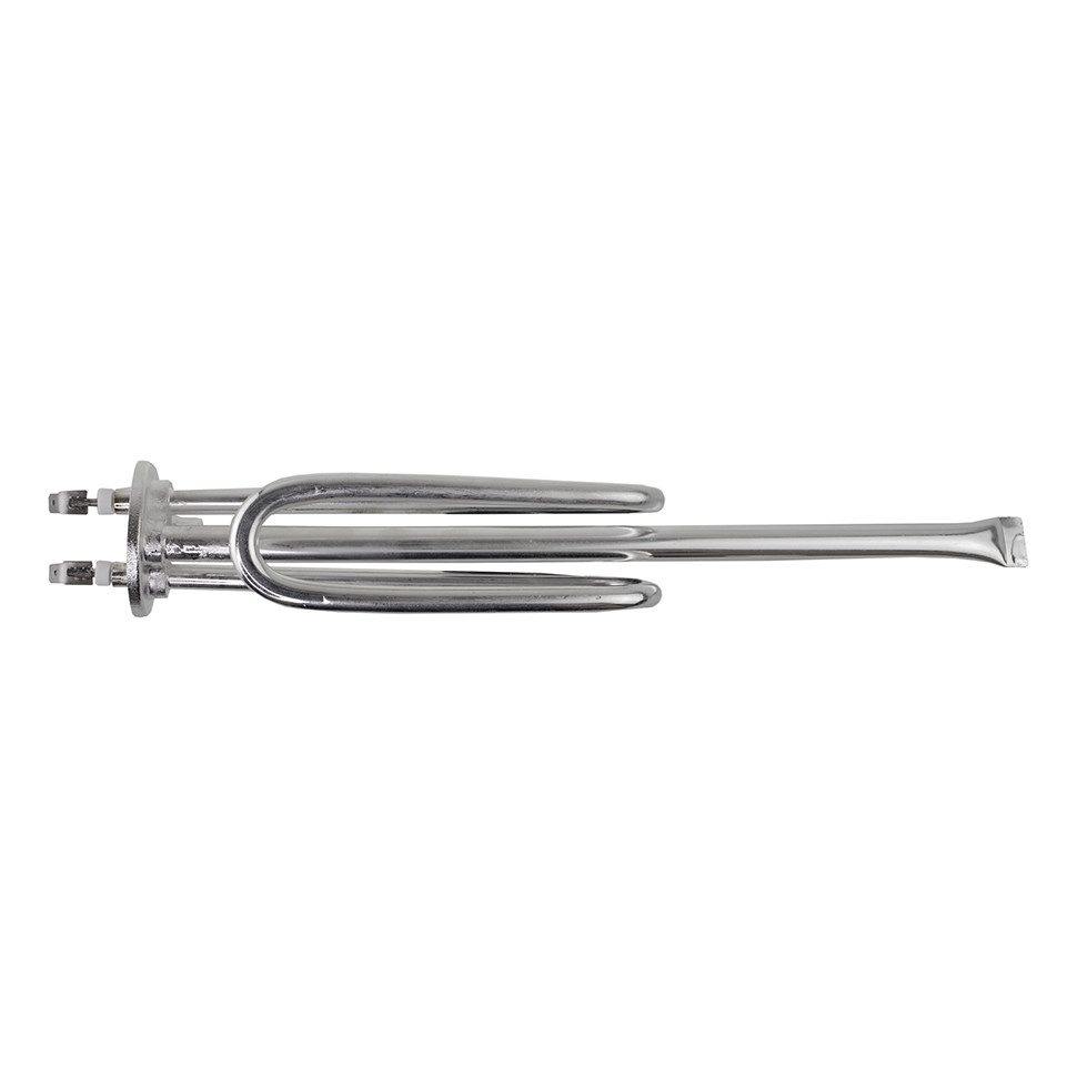 ТЭН 1,5кВт (1500Вт) RCF для водонагревателя Ariston, Thermex ERS/ESS , под анод М6, Silver, трубка под термостат D10мм, 20460S