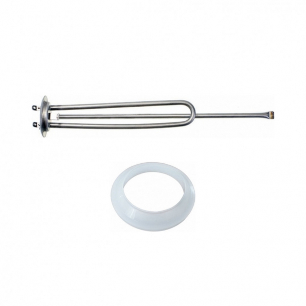 Комплект ТЭН 0,7 кВт (700 Вт) RF для водонагревателя Thermex, Garanterm, под анод М6, контакты под винт + прокладка, 20446K1