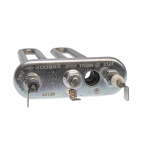 ТЭН 1700W для стиральной машины Ariston Indesit с отверстием под датчик L170мм, 46105