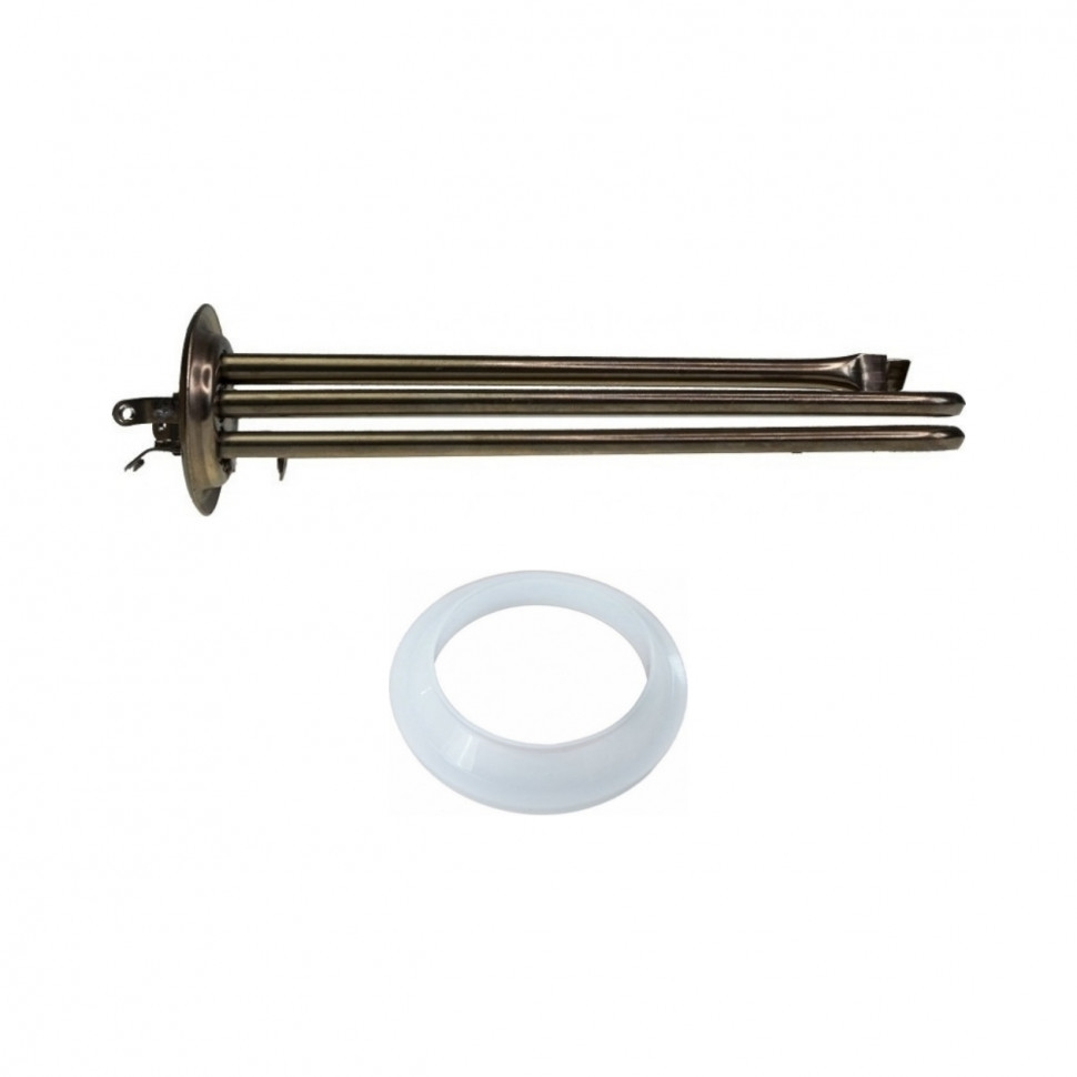 Комплект ТЭН 2кВт (2000Вт) RF для водонагревателя Electrolux EWH, под анод М4, нерж., контакты под винт + прокладка, 10115K1 Комплект ТЭН 2кВт (2000Вт) RF для водонагревателя Electrolux EWH, под анод М4, нерж., контакты под винт + прокладка, 10115K1