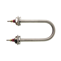 ТЭН 1000Вт, нерж, М22, L165мм, межосевое расстояние 75мм, ф2, 220В, 05.100-1