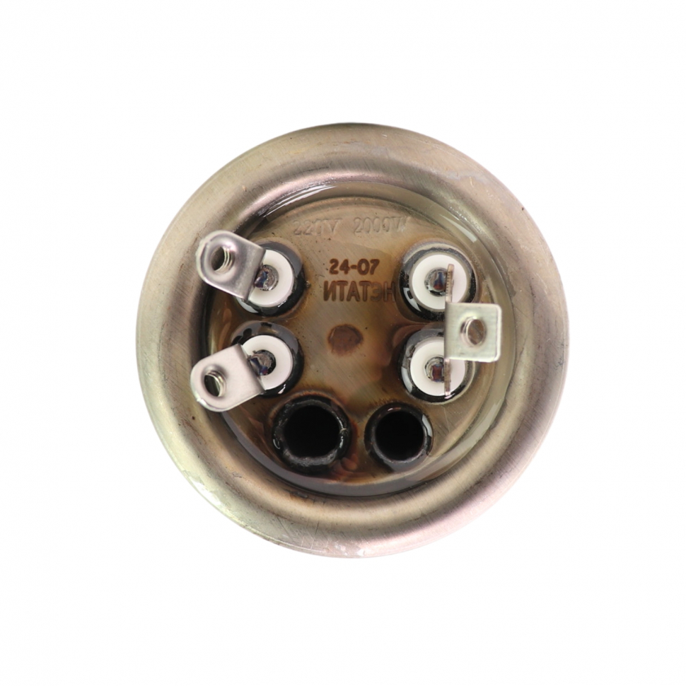 ТЭН 2кВт (2000Вт) RF для водонагревателя Thermex, Garanterm, Electrolux EWH, под анод М6, клеммы под винт, Итатэн, нерж AISI, 21115
