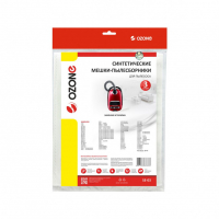 Мешки-пылесборники для пылесосов Samsung синтетические, 3 шт, Ozone, SE-03NZ