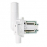 Сливной насос (помпа) для стиральной машины с улиткой для Ardo, Beko, Bosch, LG, 34W, 8 защёлок, с улиткой в сборе, Р007