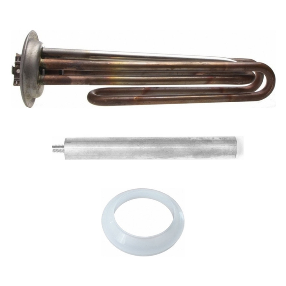 Комплект ТЭН 2,5кВт (2500Вт) RF для водонагревателя Thermex IBL + прокладка + анод, 10855K