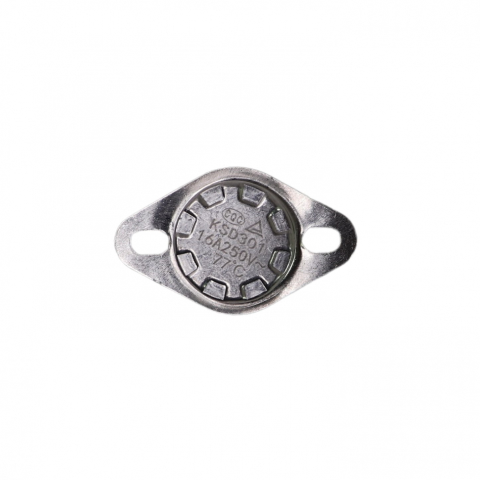 Термостат KSD303 16A, 77°С, биметаллический самовозвратный, 316077 Термостат KSD303 16A, 77°С, биметаллический самовозвратный, 316077