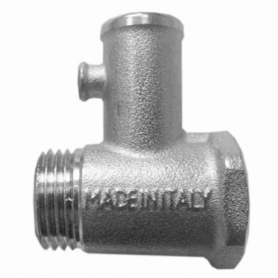 Клапан предохранительный без курка 1/2" до 6 бар (0,6 МПа), Thermex, 100502