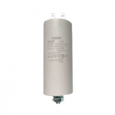 Конденсатор для LG, Samsung, Ariston, СВВ60 30мкФ, 450V, х60300