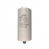 Конденсатор для LG, Samsung, Ariston, СВВ60 40мкФ, 450V, х60400 Конденсатор для LG, Samsung, Ariston, СВВ60 40мкФ, 450V, х60400