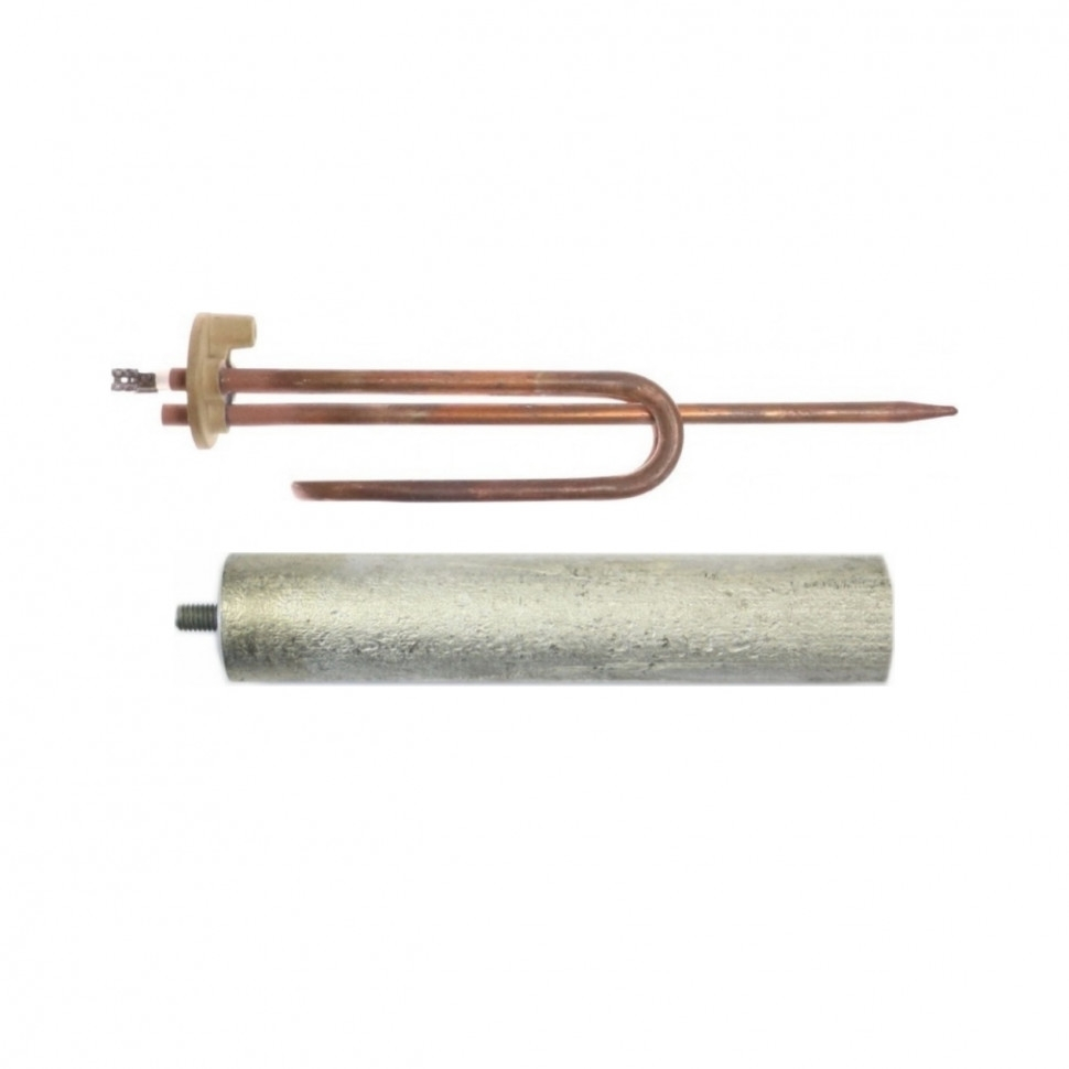 Комплект ТЭН 2кВт (2000Вт) RCA для водонагревателя Ariston + анод, 20026K1