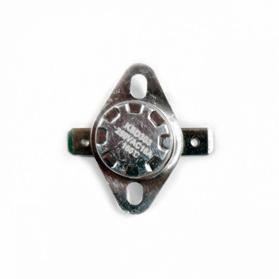 Набор 4 шт Термостат для водонагревателя Thermex, Ariston, Electrolux KSD303, 16A 160°С биметаллический самовозвратный, KM316160 Набор 4 шт Термостат для водонагревателя Thermex, Ariston, Electrolux KSD303, 16A 160°С биметаллический самовозвратный, KM316160