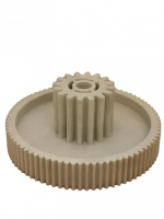 Набор 2 шт Средняя шестерня для мясорубки ProfiCook, Polaris, Panasonic, D80, 78/16 зубьев, KMh3002 Набор 2 шт Средняя шестерня для мясорубки ProfiCook, Polaris, Panasonic, D80, 78/16 зубьев, KMh3002