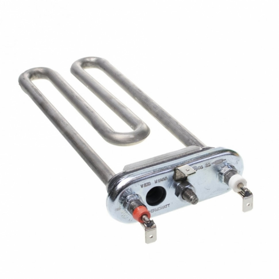 Комплект ТЭН 1900W для стиральной машины Samsung с отверстием под датчик L184мм + фильтр + засыпка, K3406210