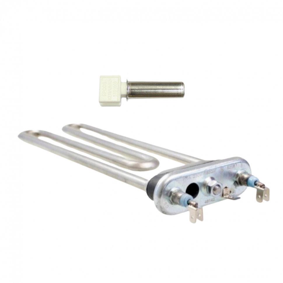 Комплект ТЭН 1950 Вт, ИТАТЭН, L231мм, R15+, M175, K2 + термостат, 46142Д