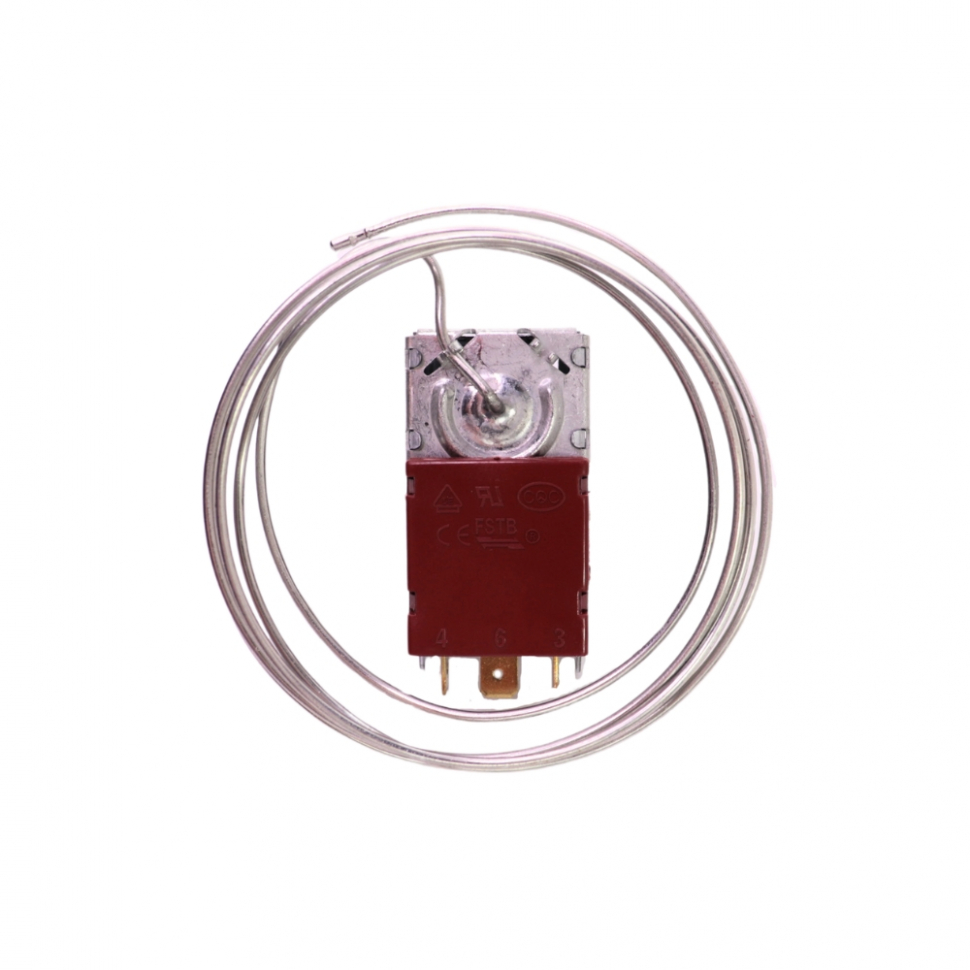 Набор 2 шт Термостат для холодильника Electrolux, Zanussi, AEG, Beko, Stinol, Indesit, Атлант K59-P1686, KMХ1024