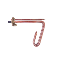 ТЭН 1,2кВт (1200Вт) RCF, медь, D48мм, М5, L160мм, горизонтальный, 220В, 284905