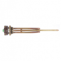 Комплект ТЭН 2,5кВт (2500Вт) RCT резьбовой 42мм для нагрева воды Аристон + терморегулятор + прокладка, R60303