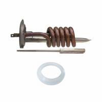 Комплект ТЭН 2 кВт (2000 Вт) RF для водонагревателя Thermex, Garanterm, контакты под разъем + прокладка + анод, 20155K