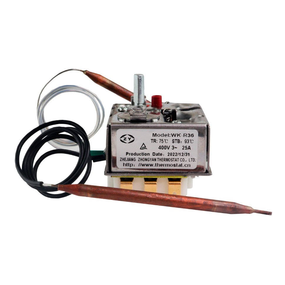 Термостат регулируемый защитный для водонагревателя Ariston, Thermex 150, 200, 300л, 25A до 75°С трехфазный, 168995 Термостат регулируемый защитный для водонагревателя Ariston, Thermex 150, 200, 300л, 25A до 75°С трехфазный, 168995