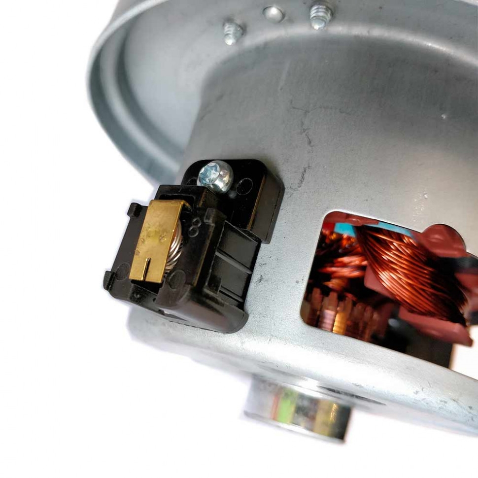 Двигатель пылесоса 1400W, D135мм, d115мм, H113мм, h50мм, клеммы вместе, 230V, v1167