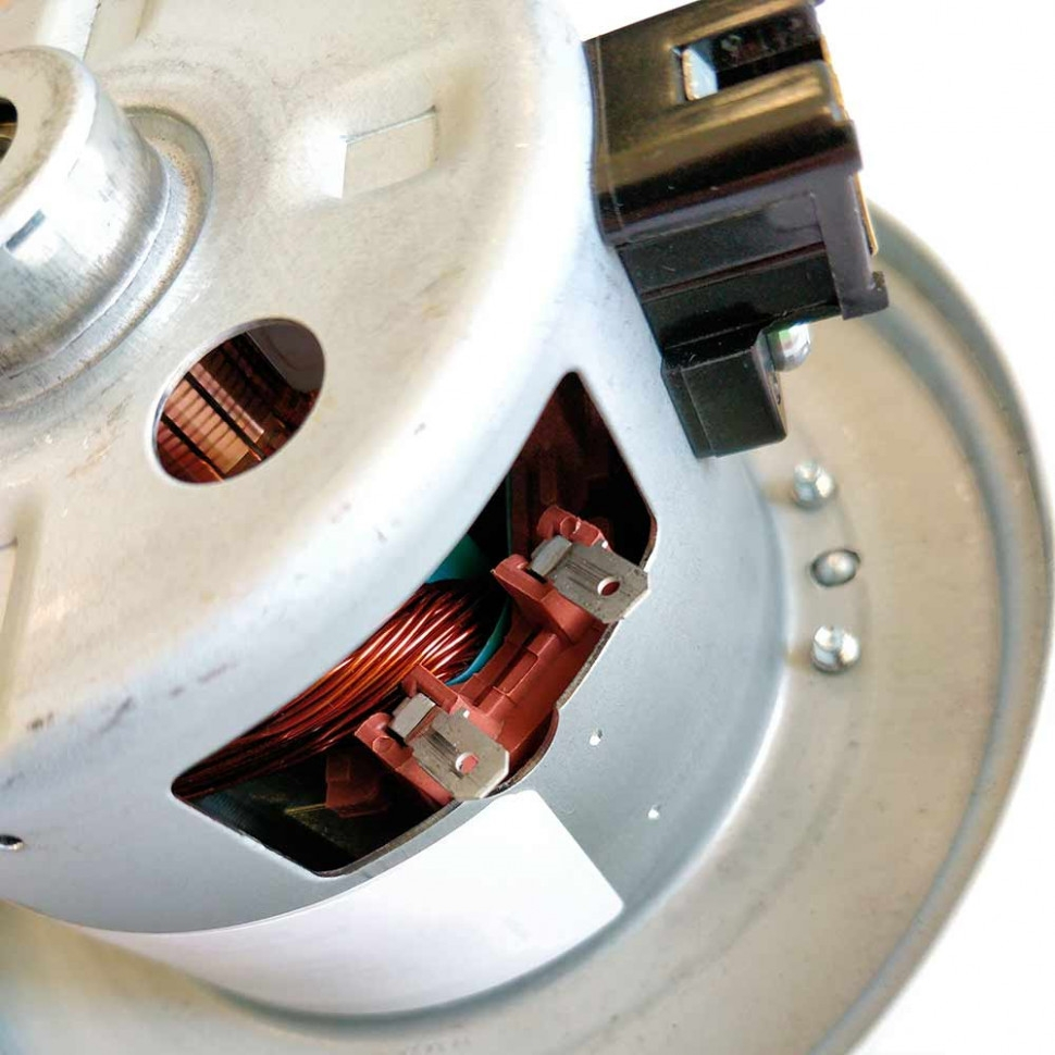 Двигатель пылесоса 1400W, D135мм, d115мм, H113мм, h50мм, клеммы вместе, 230V, v1167