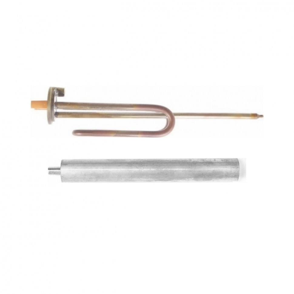 Комплект ТЭН 1,5 кВт (1500 Вт) RCF для водонагревателя Ariston, Thermex ES, ER + анод, R184280K1 Комплект ТЭН 1,5 кВт (1500 Вт) RCF для водонагревателя Ariston, Thermex ES, ER + анод, R184280K1