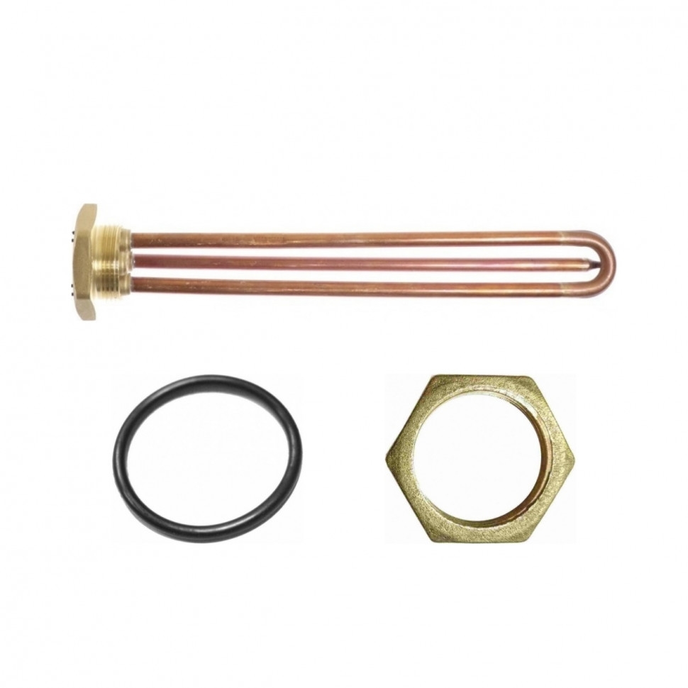 Комплект ТЭН 1,2 кВт (1200 Вт) RDT, резьбовой 42 мм для Ariston, De Luxe, Real, Thermex, под анод М6 + прокладка + контргайка, 282232K Комплект ТЭН 1,2 кВт (1200 Вт) RDT, резьбовой 42 мм для Ariston, De Luxe, Real, Thermex, под анод М6 + прокладка + контргайка, 282232K