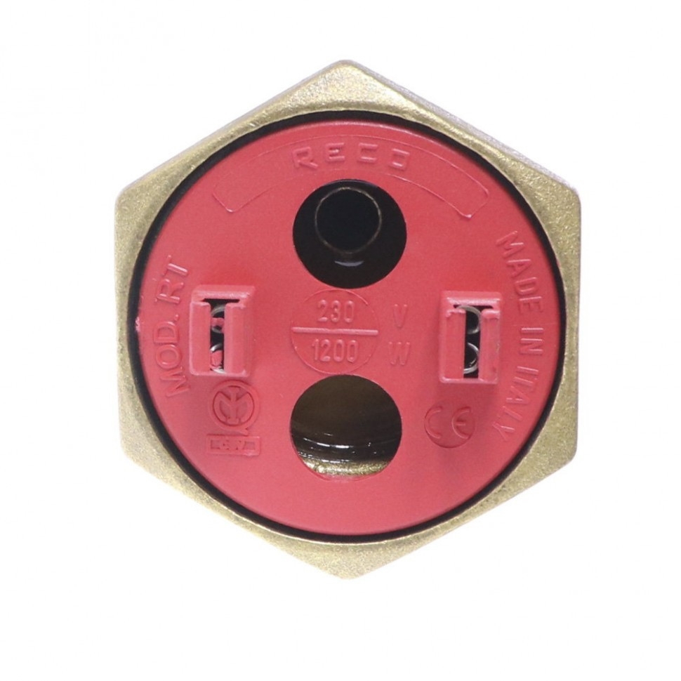 ТЭН 1,2кВт (1200Вт) RDT, резьбовой 42 мм для Ariston, De Luxe, Real, Thermex, под анод М6, R182232