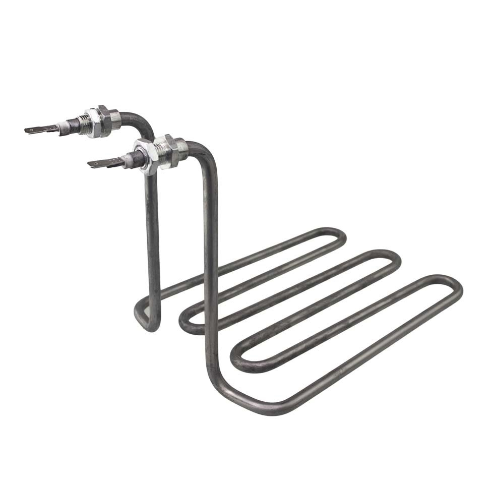 ТЭН фритюра 2700W, L235х165х165мм, клеммы под разъем, межосевое 75мм, 220V, 48272