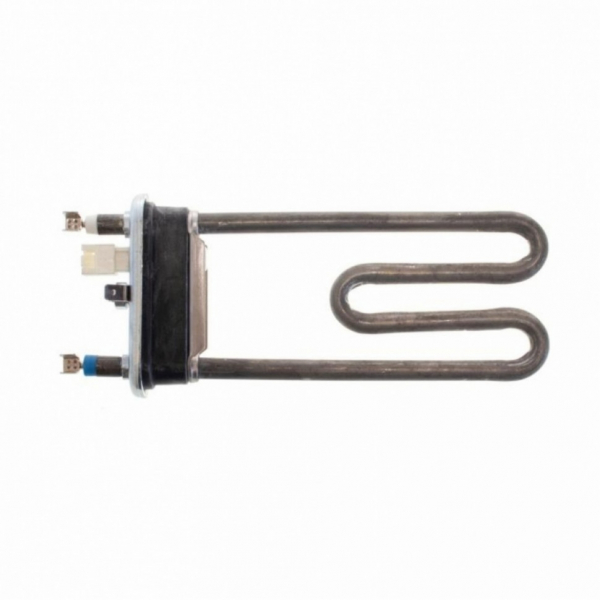 Комплект ТЭН 1300W для стиральной машины Candy, Hoover, Philco с отверстием под датчик, 41036768, 41041524, 41034901, 41042459 + фильтр + засыпка, K41036768