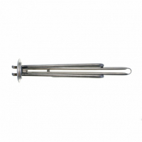ТЭН 1,5кВт (1500Вт) RF для водонагревателя Thermex, Garanterm, под анод М6, контакты под винт, 20049